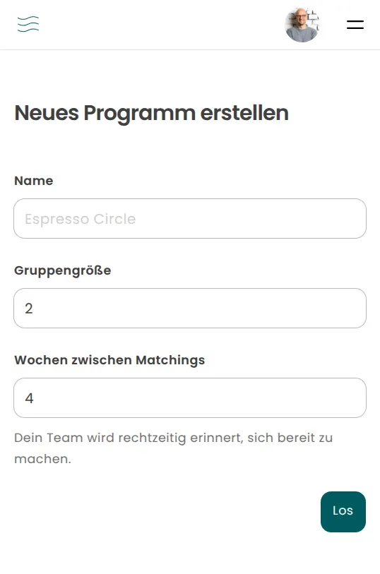 Programm erstellen